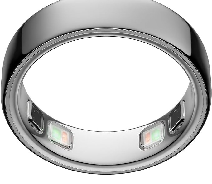 Oura Ring 5 Silver - Size 8 - Size Before You Buy